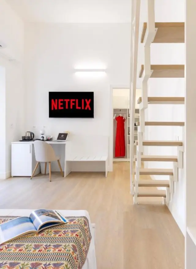 Il televisore con i servizi di streaming